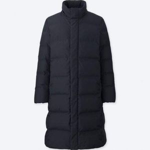 Mens: Uniqlo long puffer winter coat